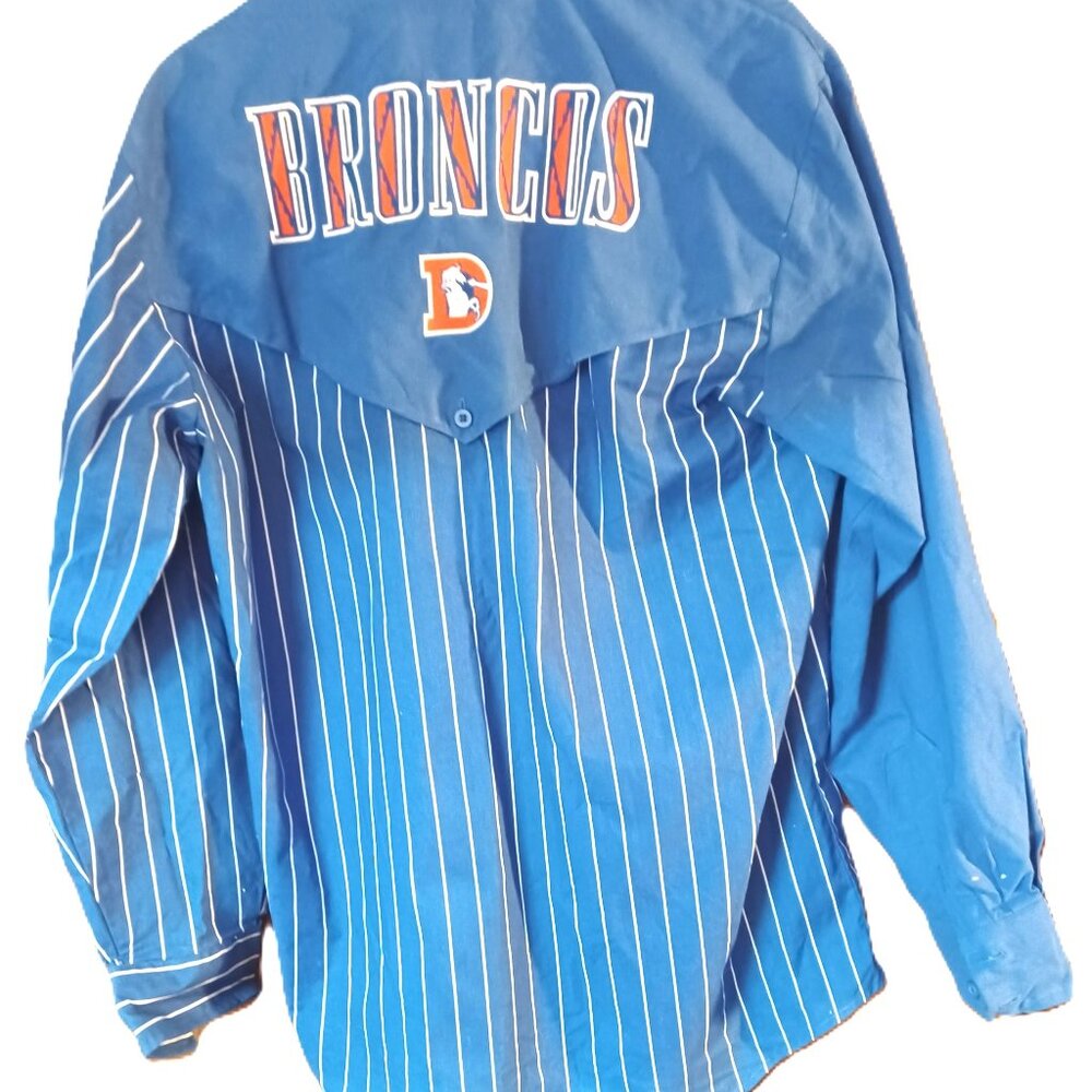 Vintage Denver Bronco Western Shirt - Picture 2 of 2